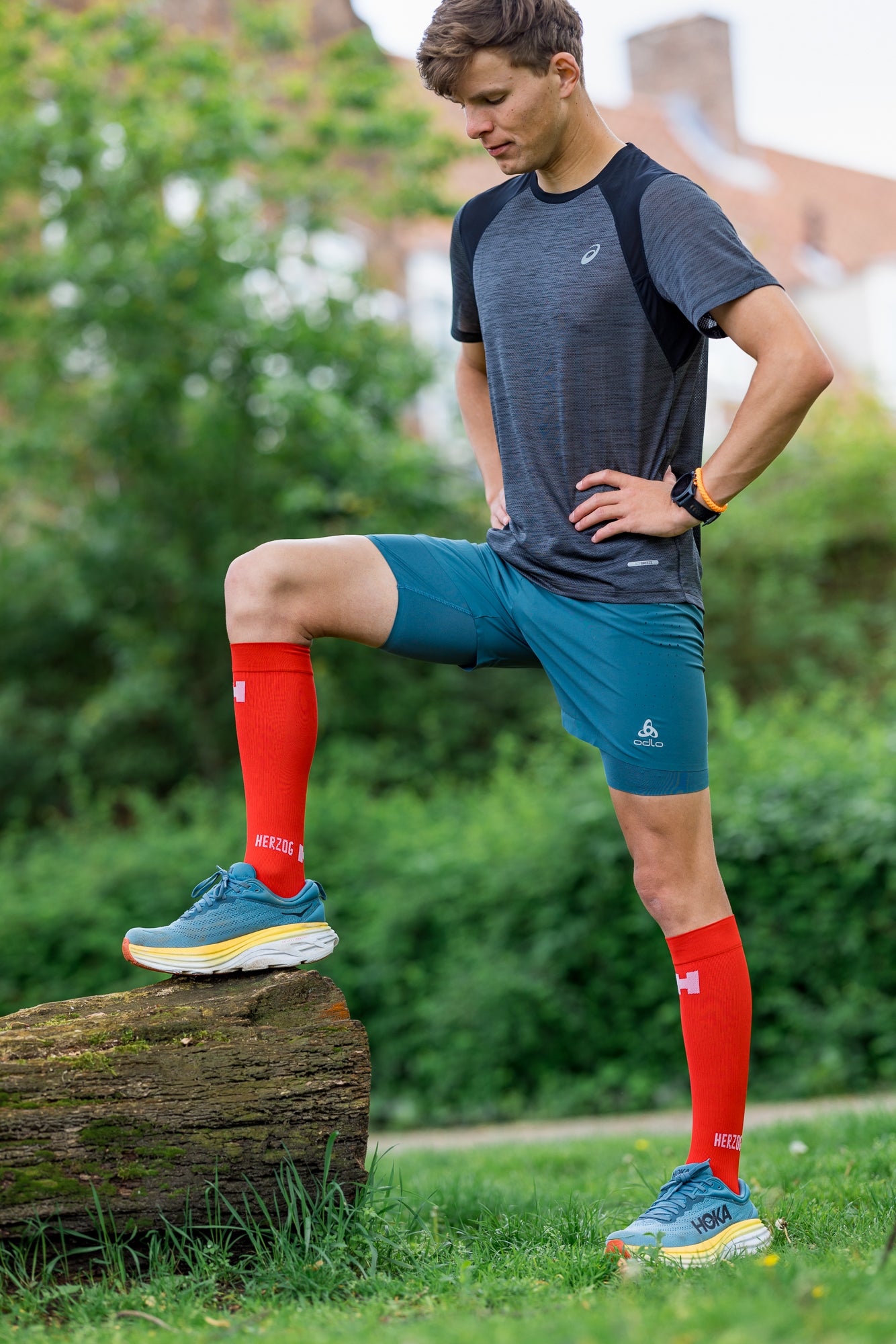 PRO Compressiekousen Rood