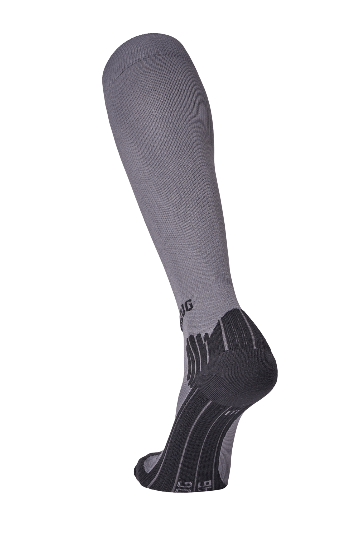 Airplane Compression Sock Grey
