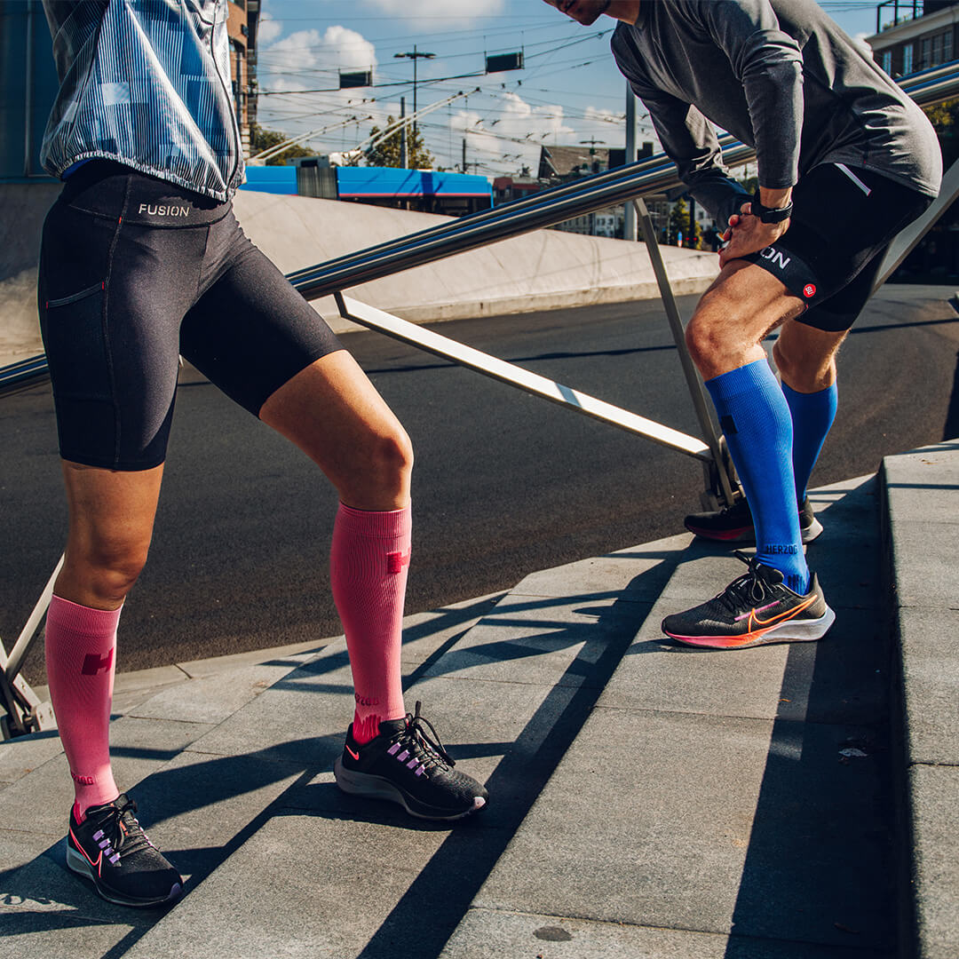 Support Compressiekousen Roze