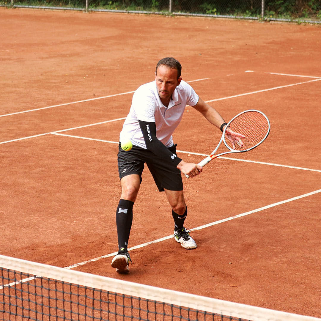Tennissokken met compressie