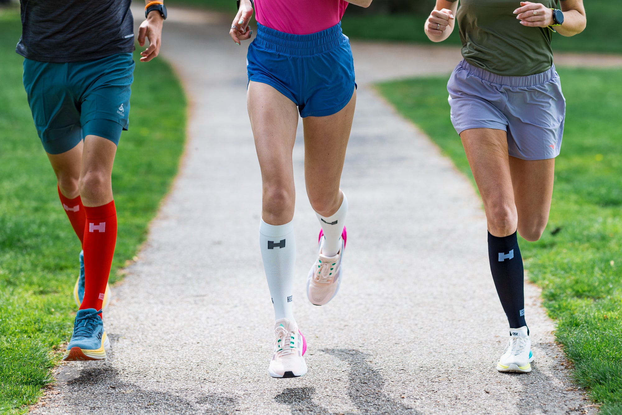 Why athletes more often wear compression during long distances