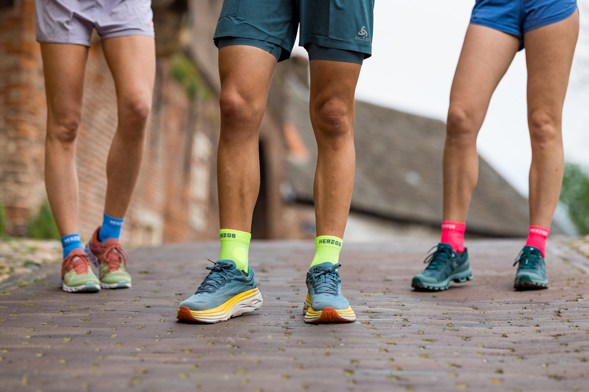 Chaussettes de compression à la cheville, idéales contre l'épine calcanéenne