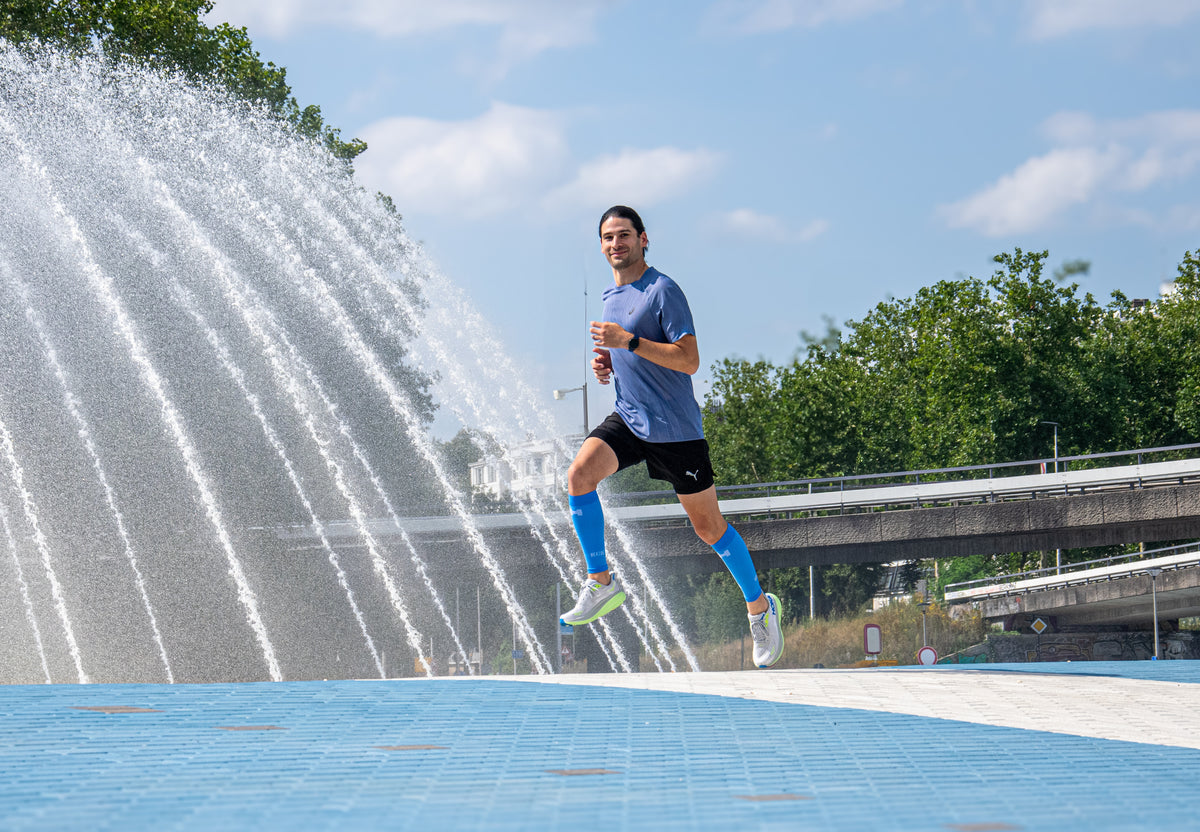 PRO Tubes de compression Bleus