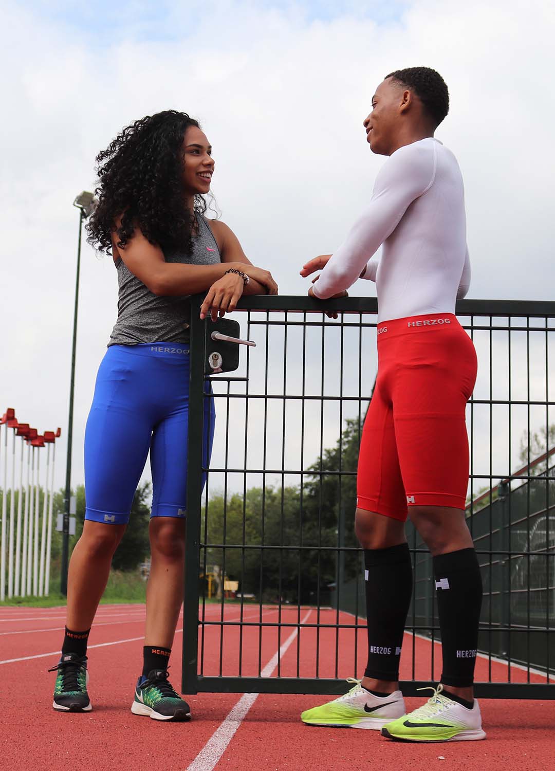 Short de compression PRO Sport Bleu