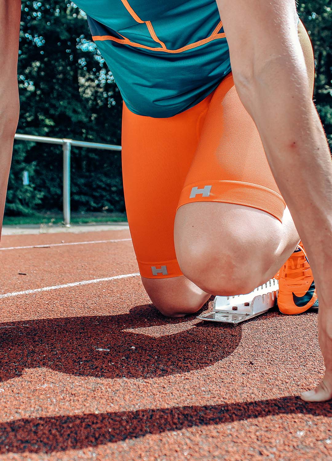 PRO Sport Compression Shorts Orange