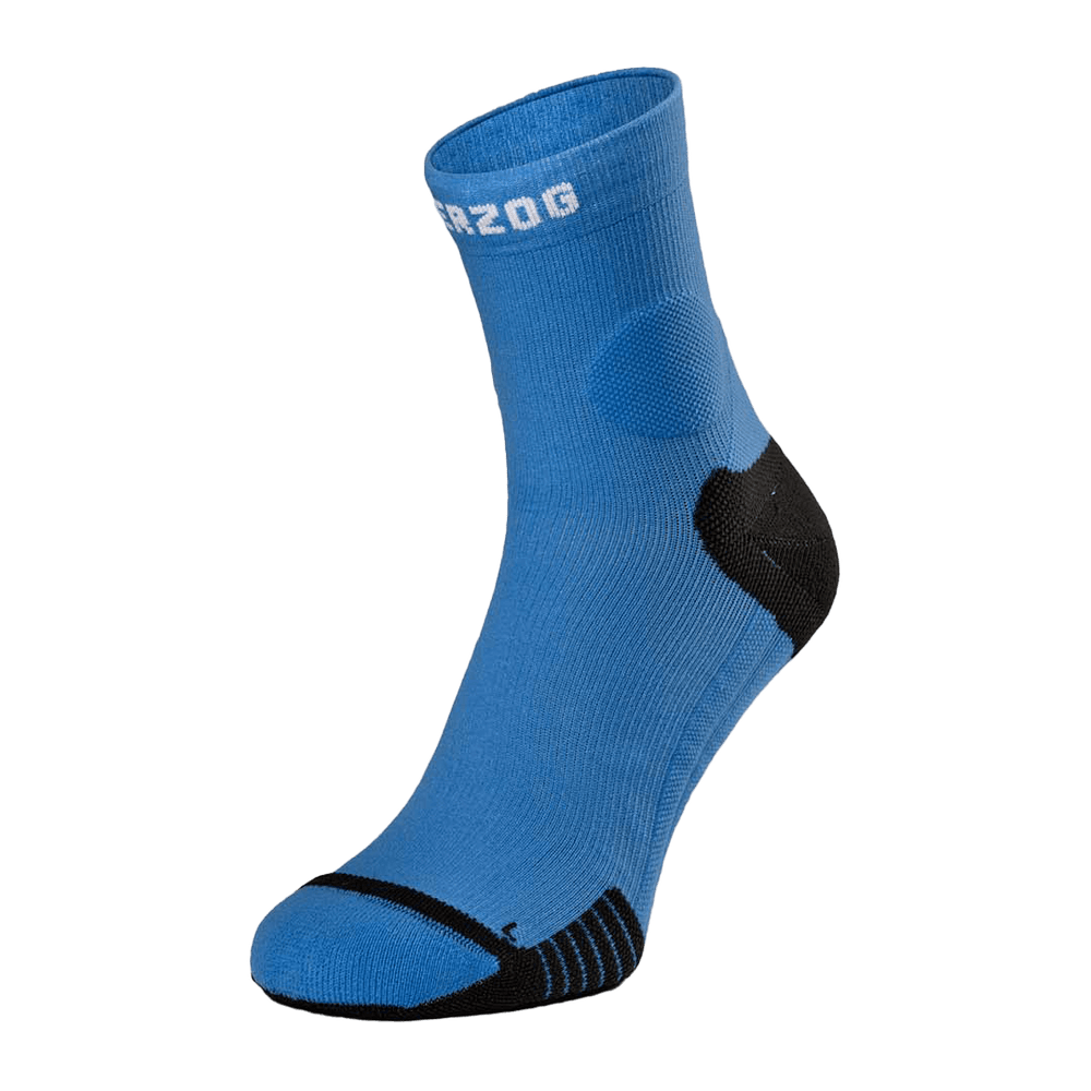 Chaussettes de compression PRO à la cheville bleues