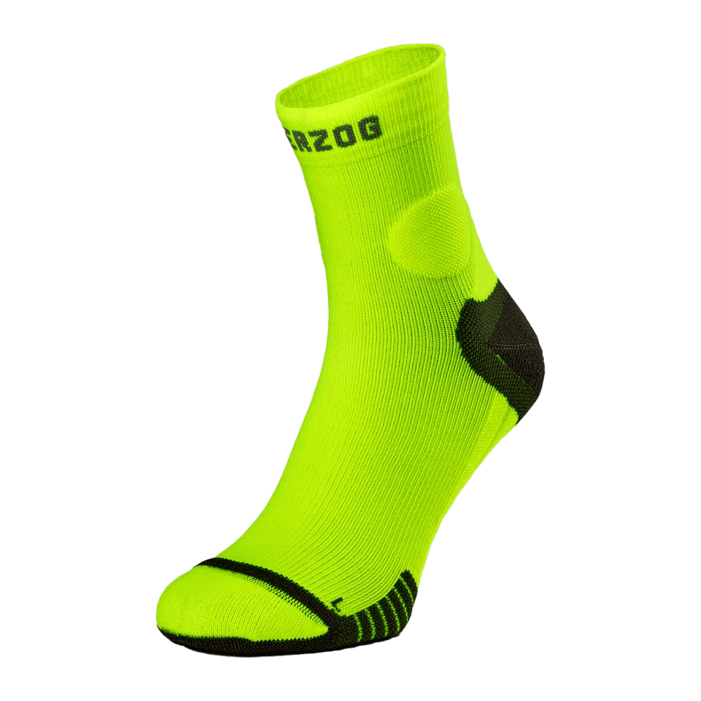 PRO Chaussettes de compression à la cheville Jaunes