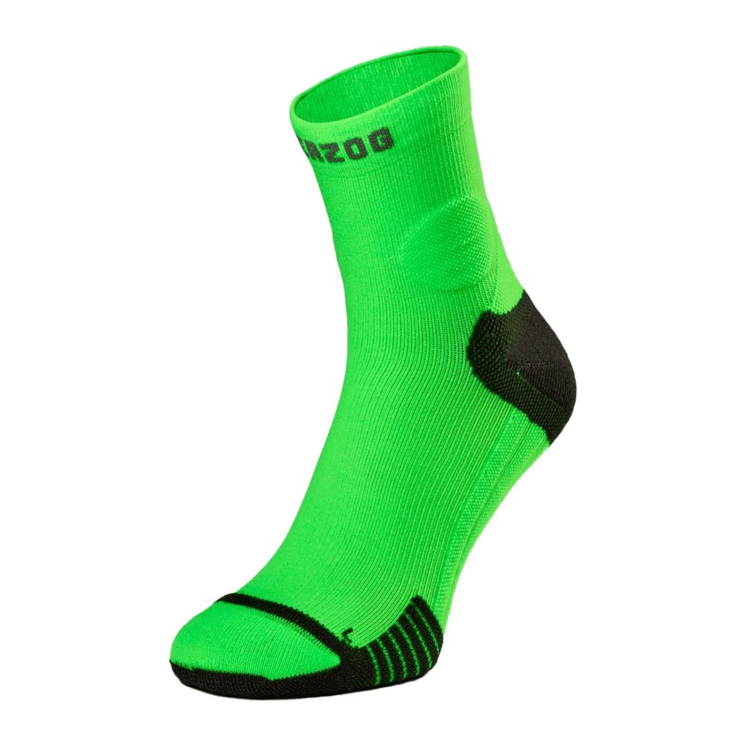 PRO Chaussettes de compression à la cheville Vertes