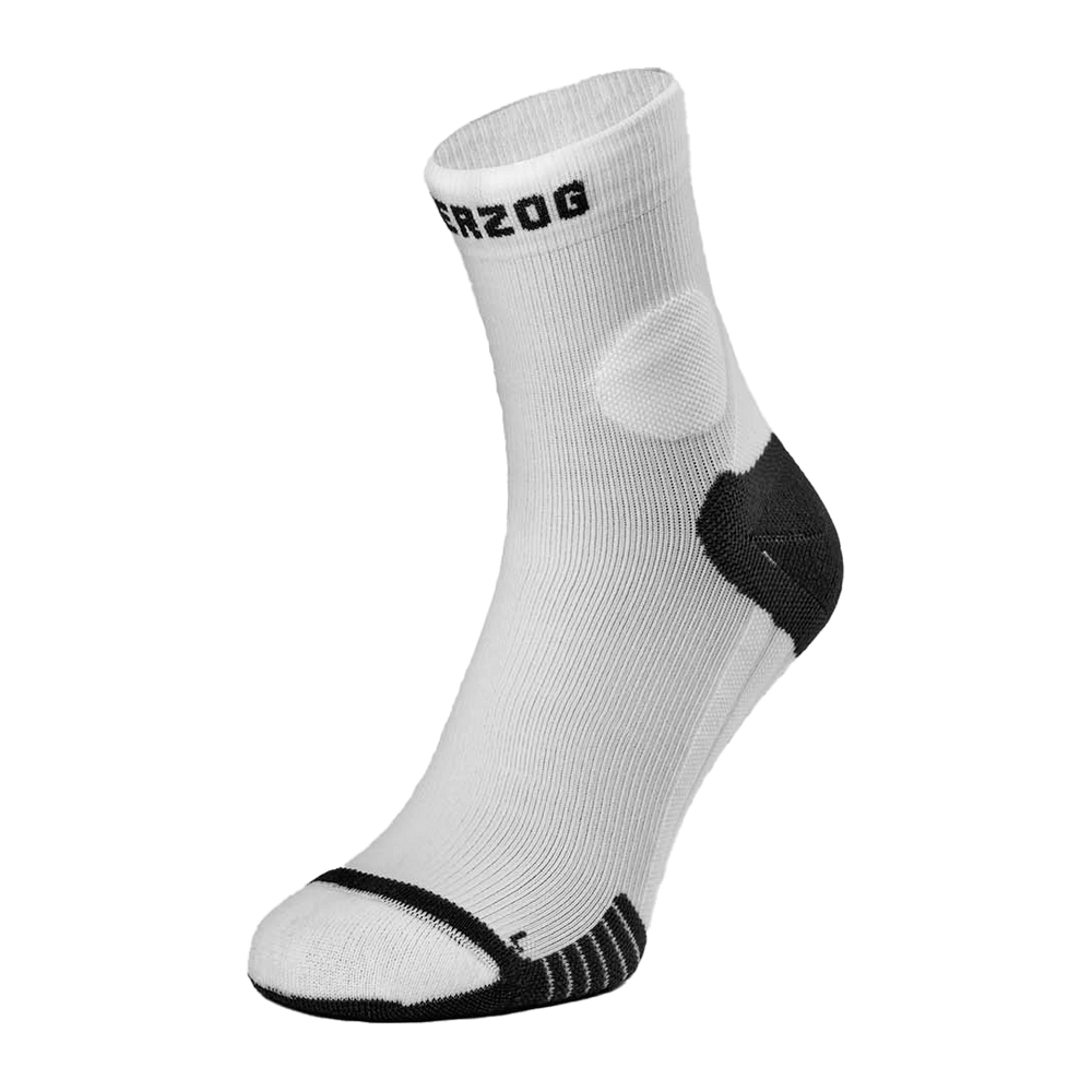 PRO Chaussettes de compression à la cheville blanches