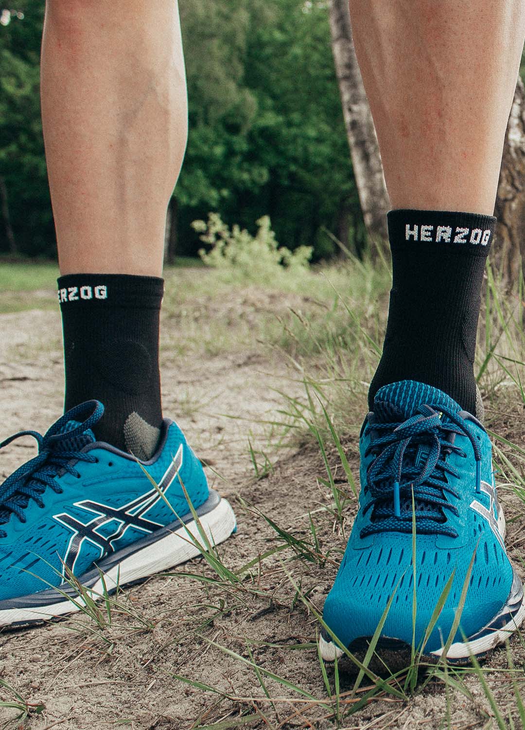 Chaussettes de compression PRO à la cheville noires