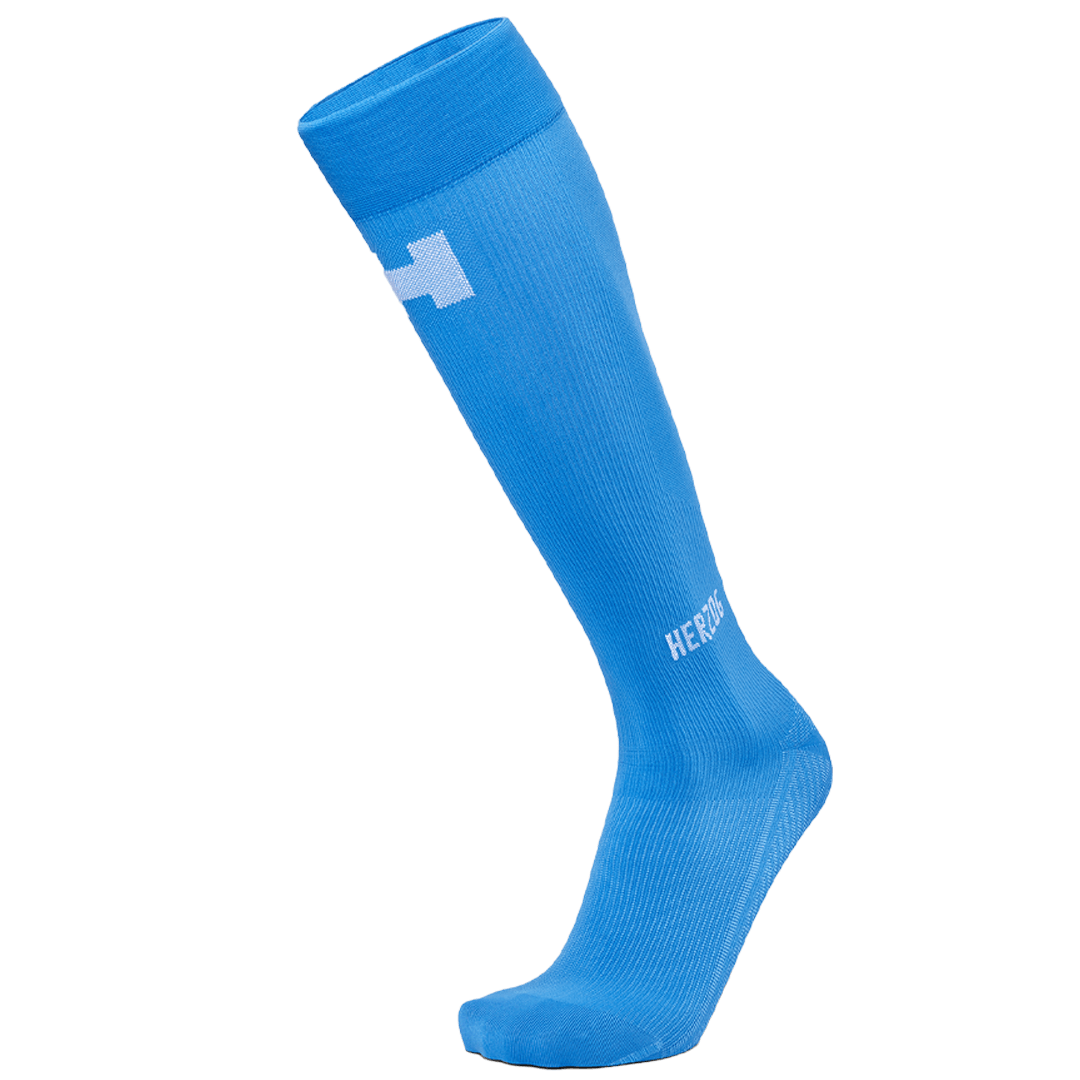 PRO Compressiekousen Blauw