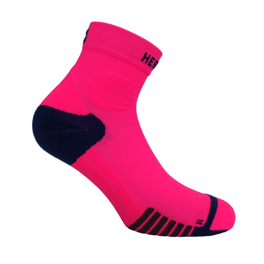 PRO Compressie Enkelsokken ROZE-ZWART 48-50
