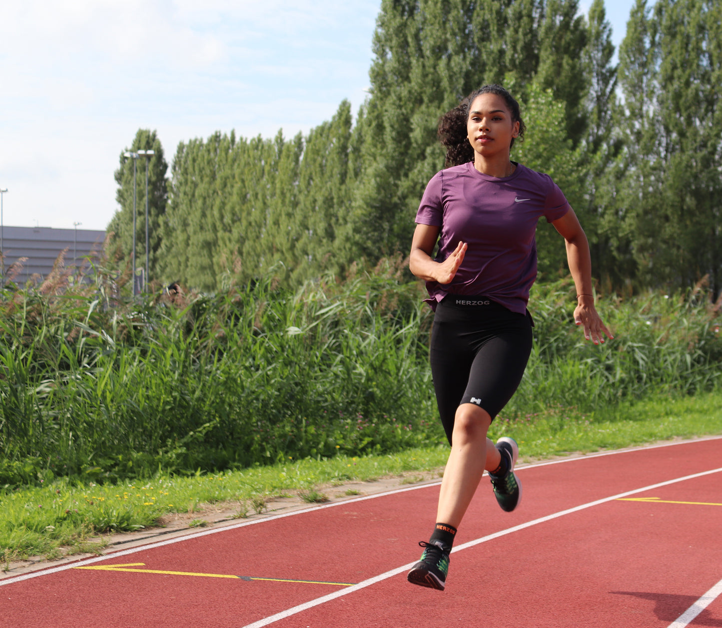 PRO Sport Kompressionsshorts Schwarz - Damen