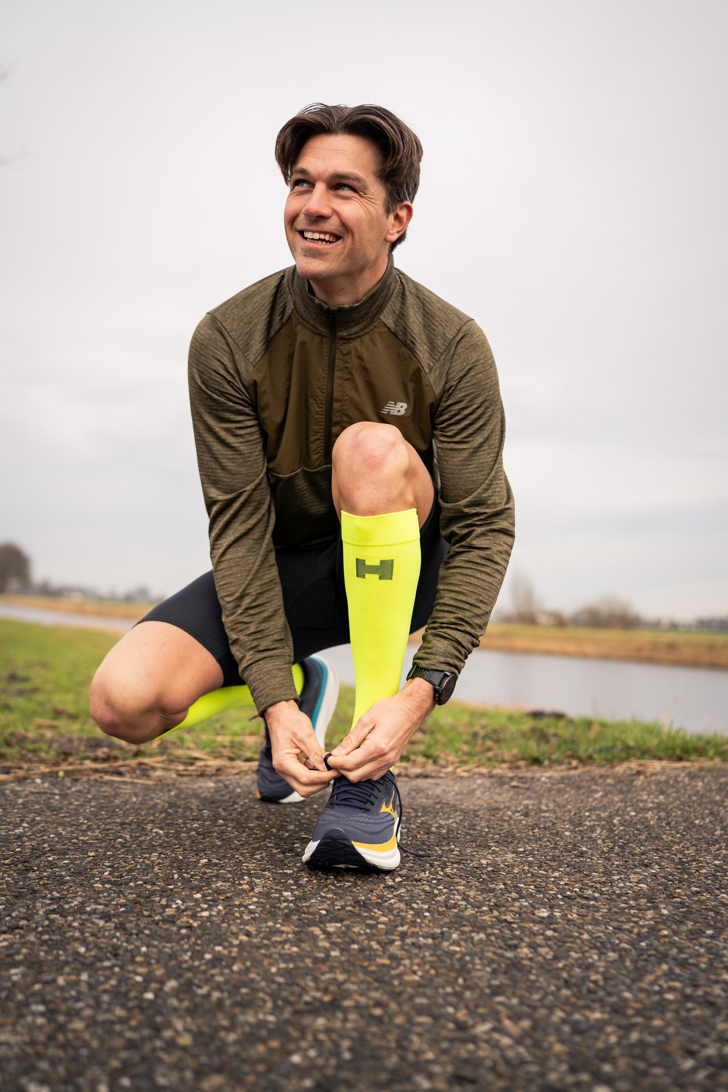 PRO Kompressionsstrümpfe Gelb