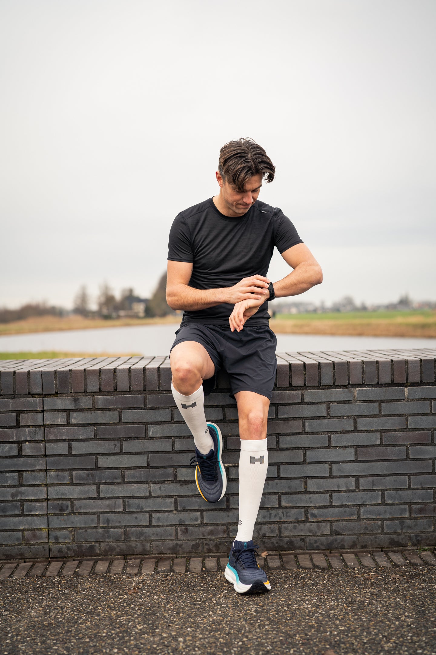 PRO Compressiekousen Wit