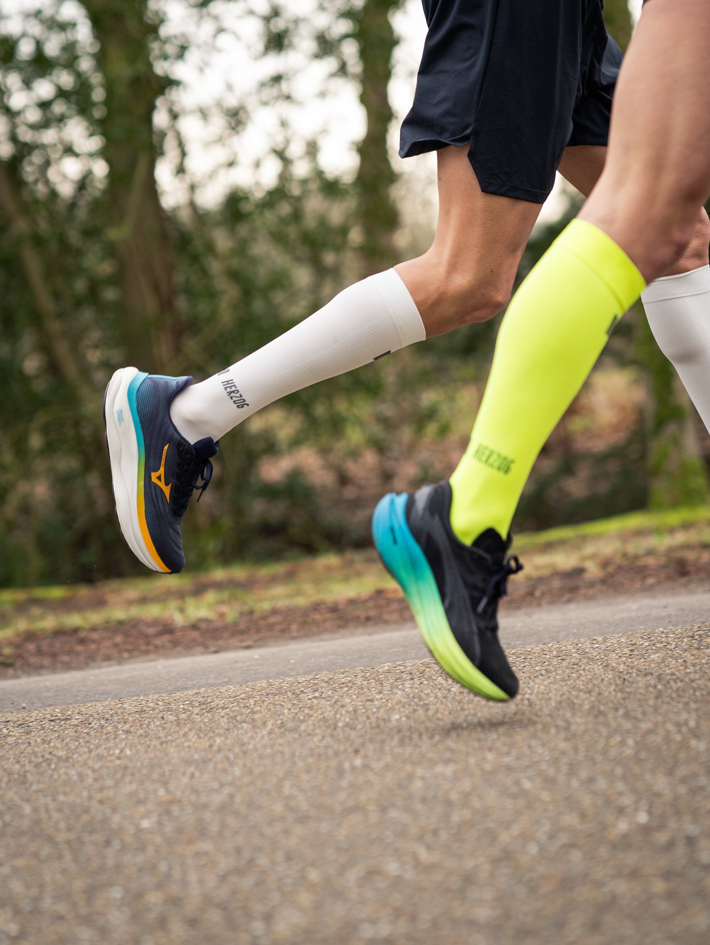 PRO Kompressionsstrümpfe Gelb