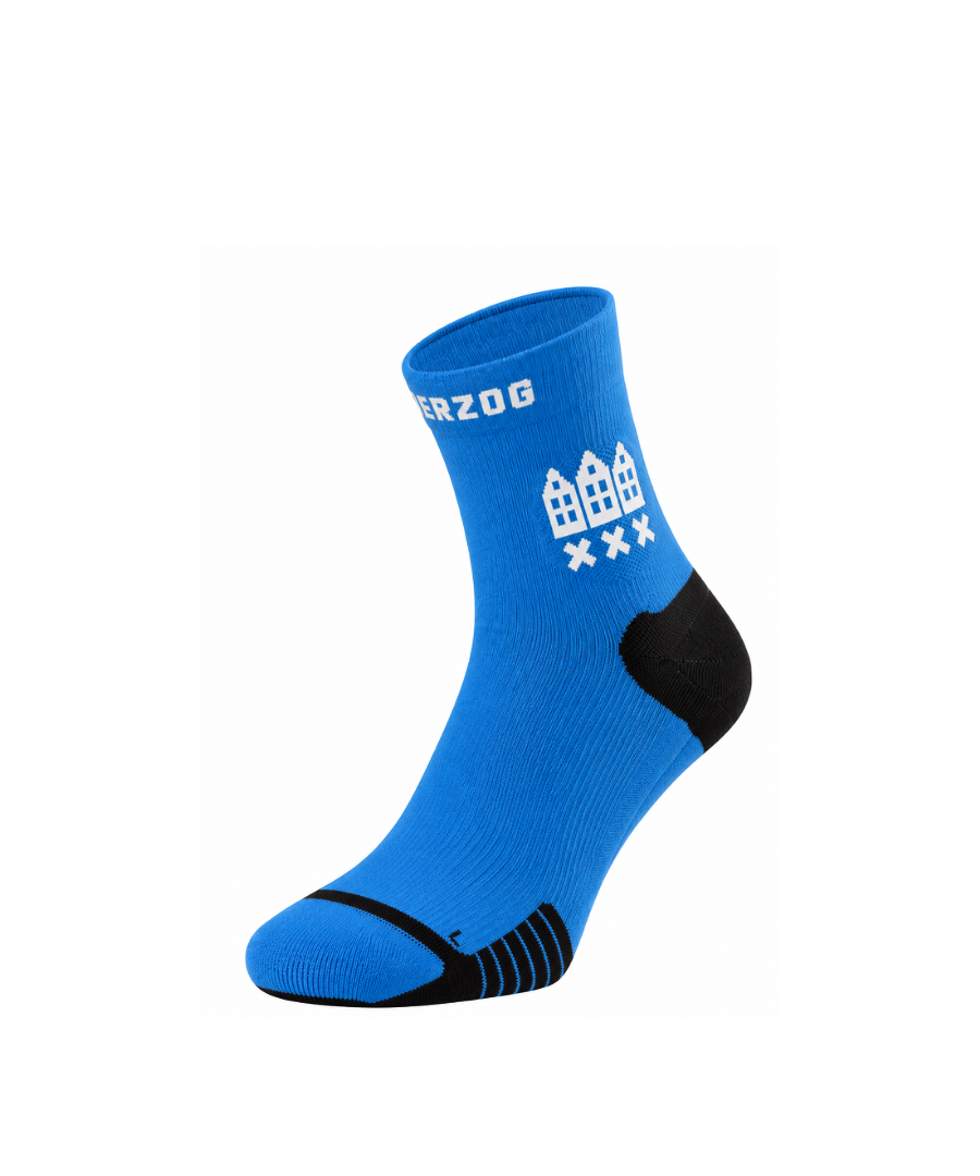 PRO Compression Ankle Socks Blue