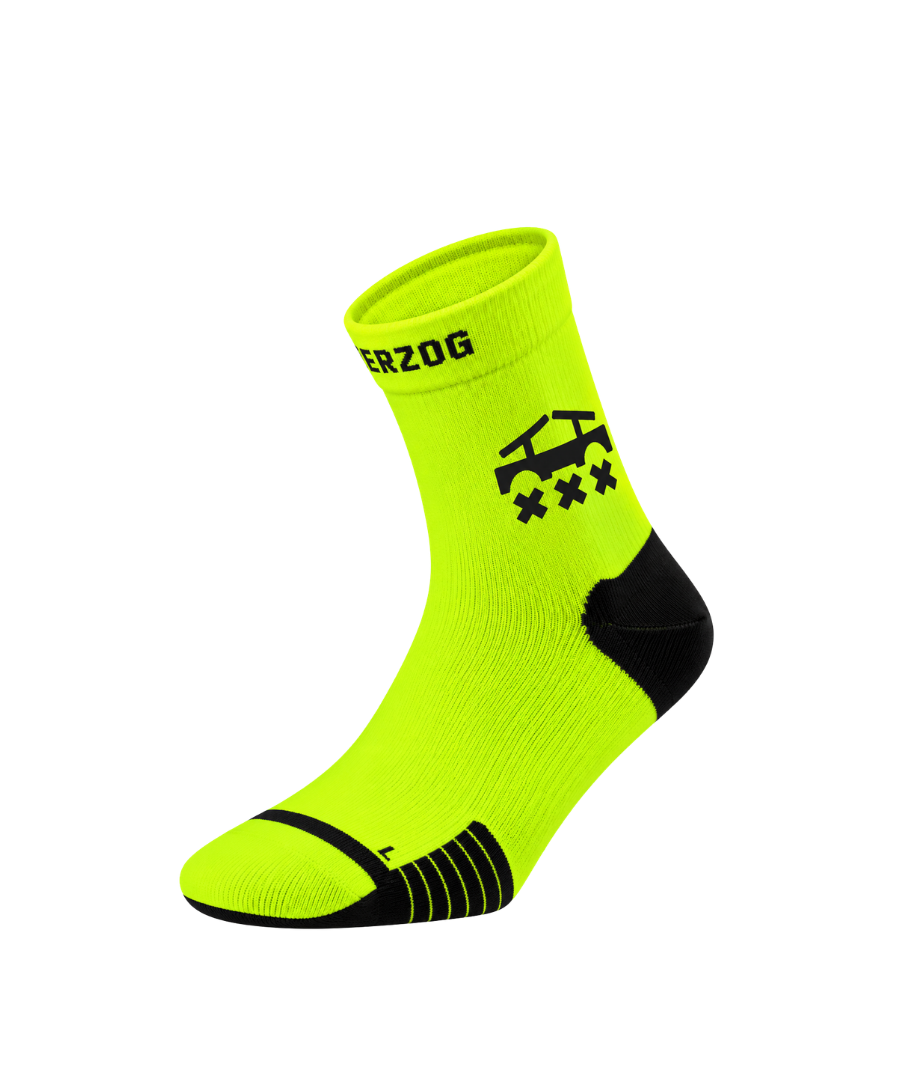 PRO Compression Ankle Socks Yellow