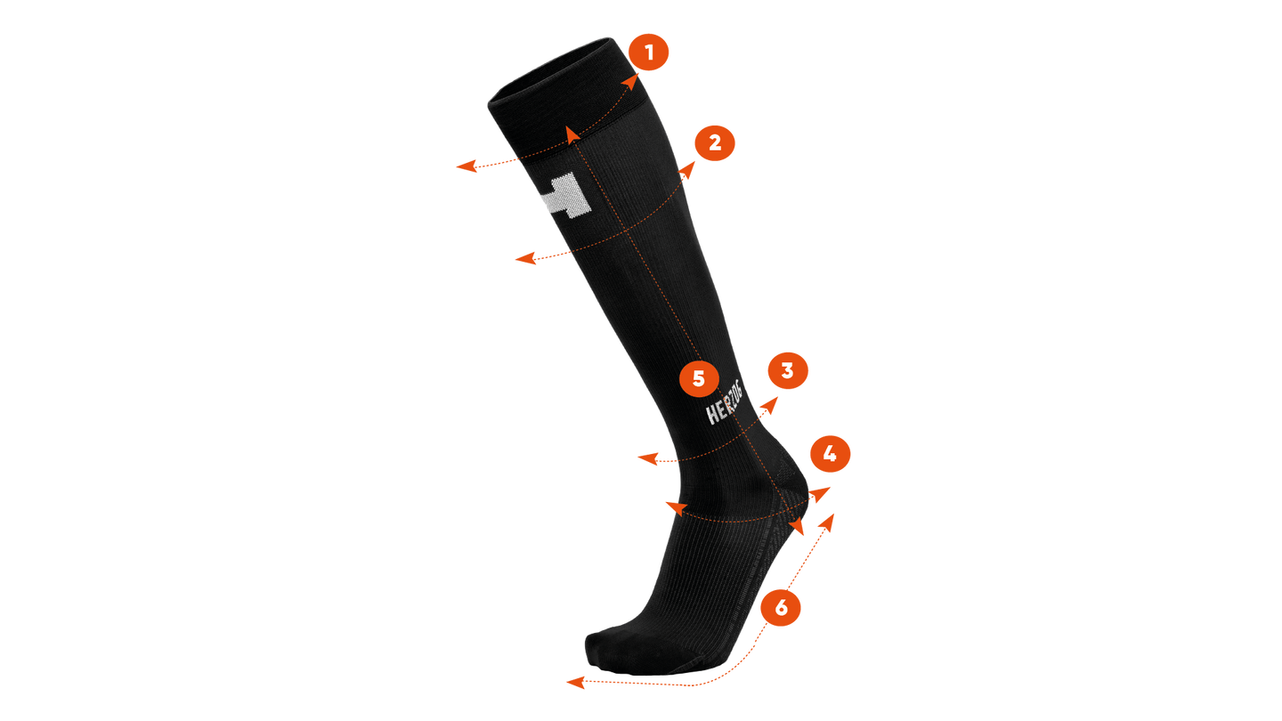 PRO Compression Socks Black