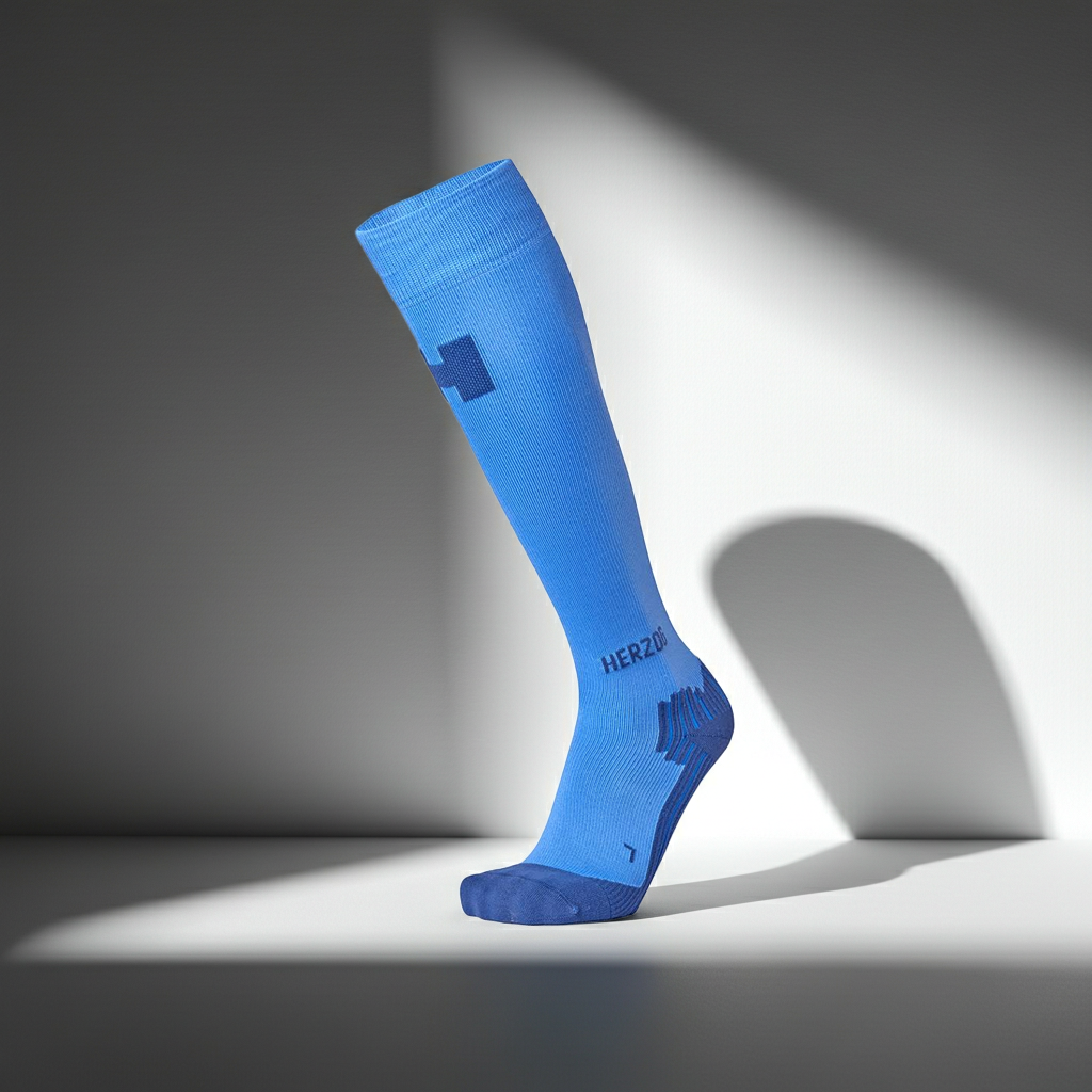Support Compressiekousen Blauw - OUTLET