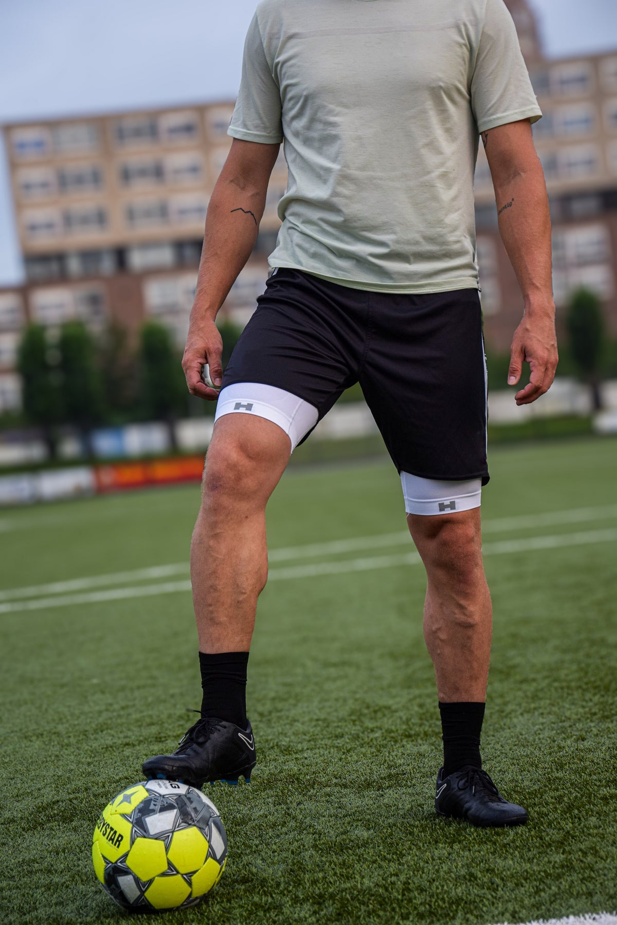 Short de compression PRO Sport blanc